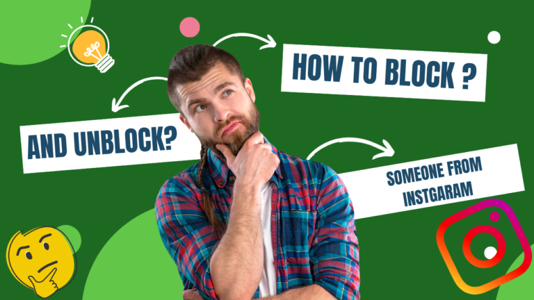 How to block and unblock someone on instagram?