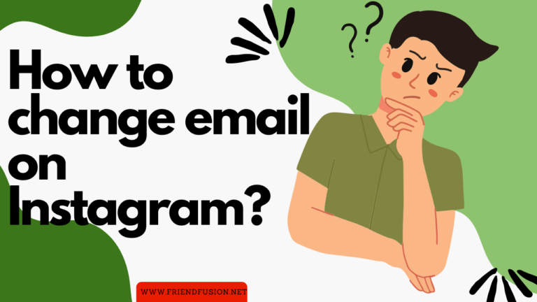 How to change email on instagram?
