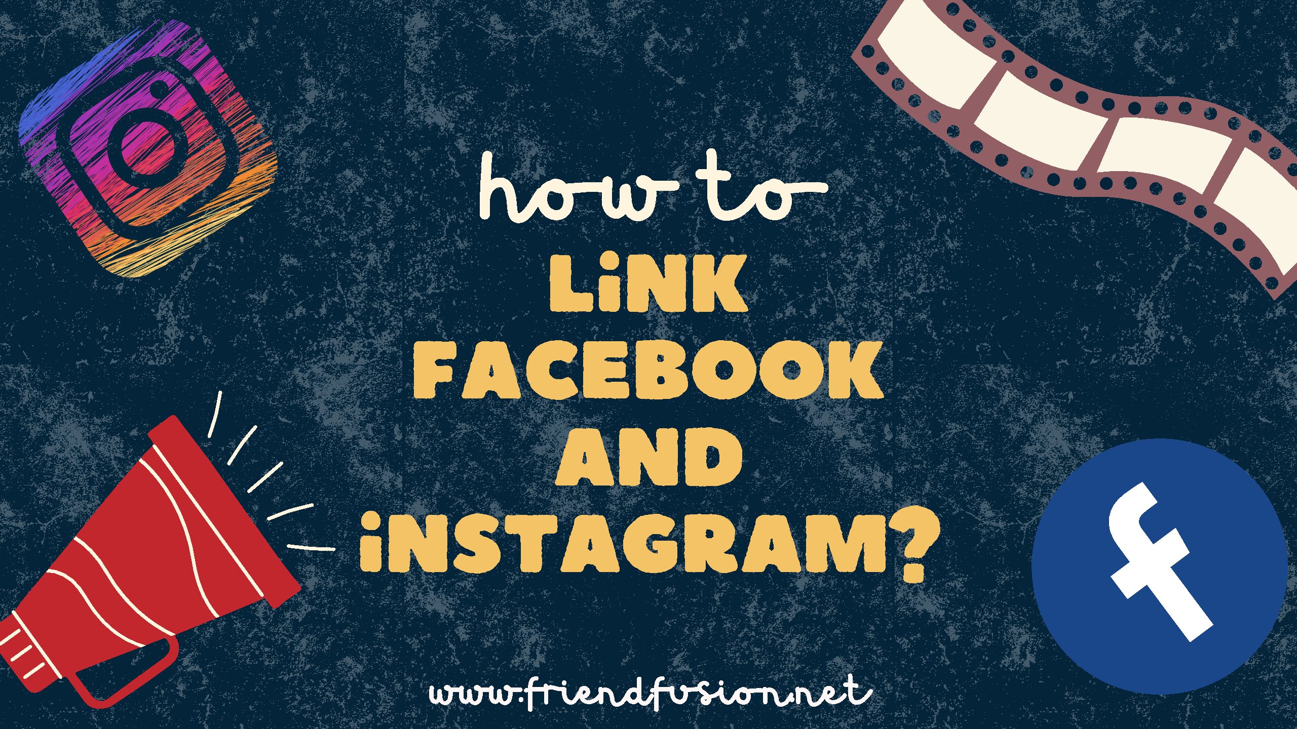 How to link Facebook and instagram?