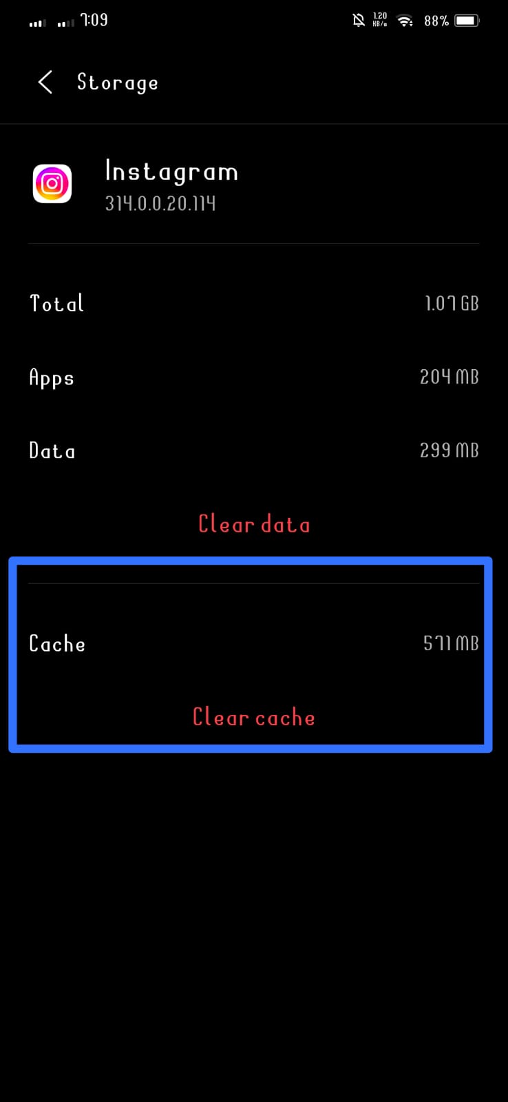 Clear Cache: