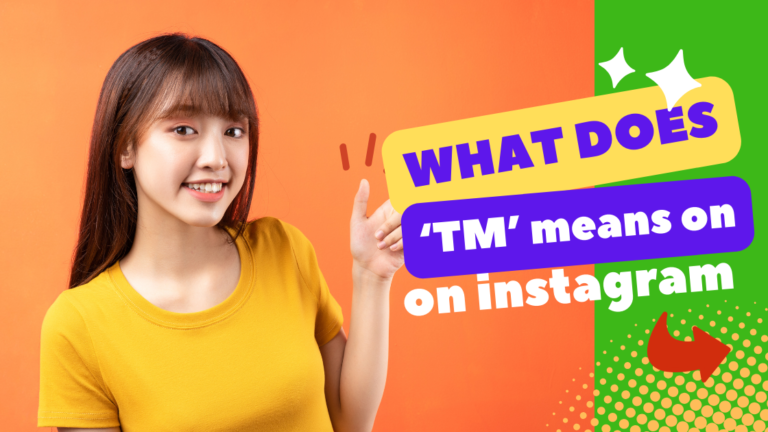 What does TM  mean on Instagram?🤔🕵️‍♂️🤷‍♀️