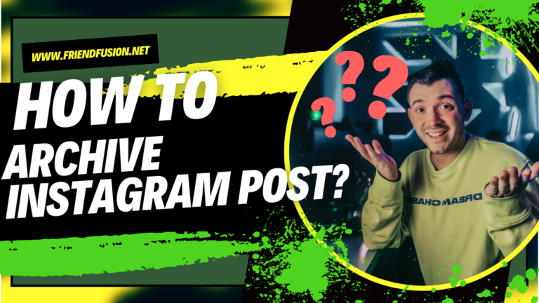How to archive instagram posts in 2024?